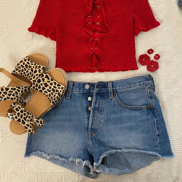 Levi High Waisted Shorts (SOLD)